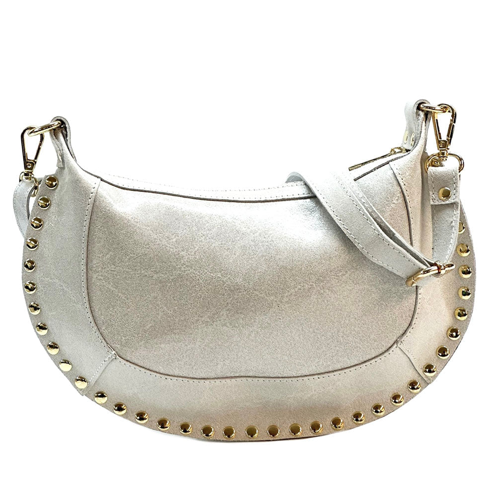 Rachele Italian Leather Crossbody Bag – Handmade in Florence - Leather Italiano