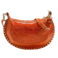 Rachele Italian Leather Crossbody Bag – Handmade in Florence - Leather Italiano