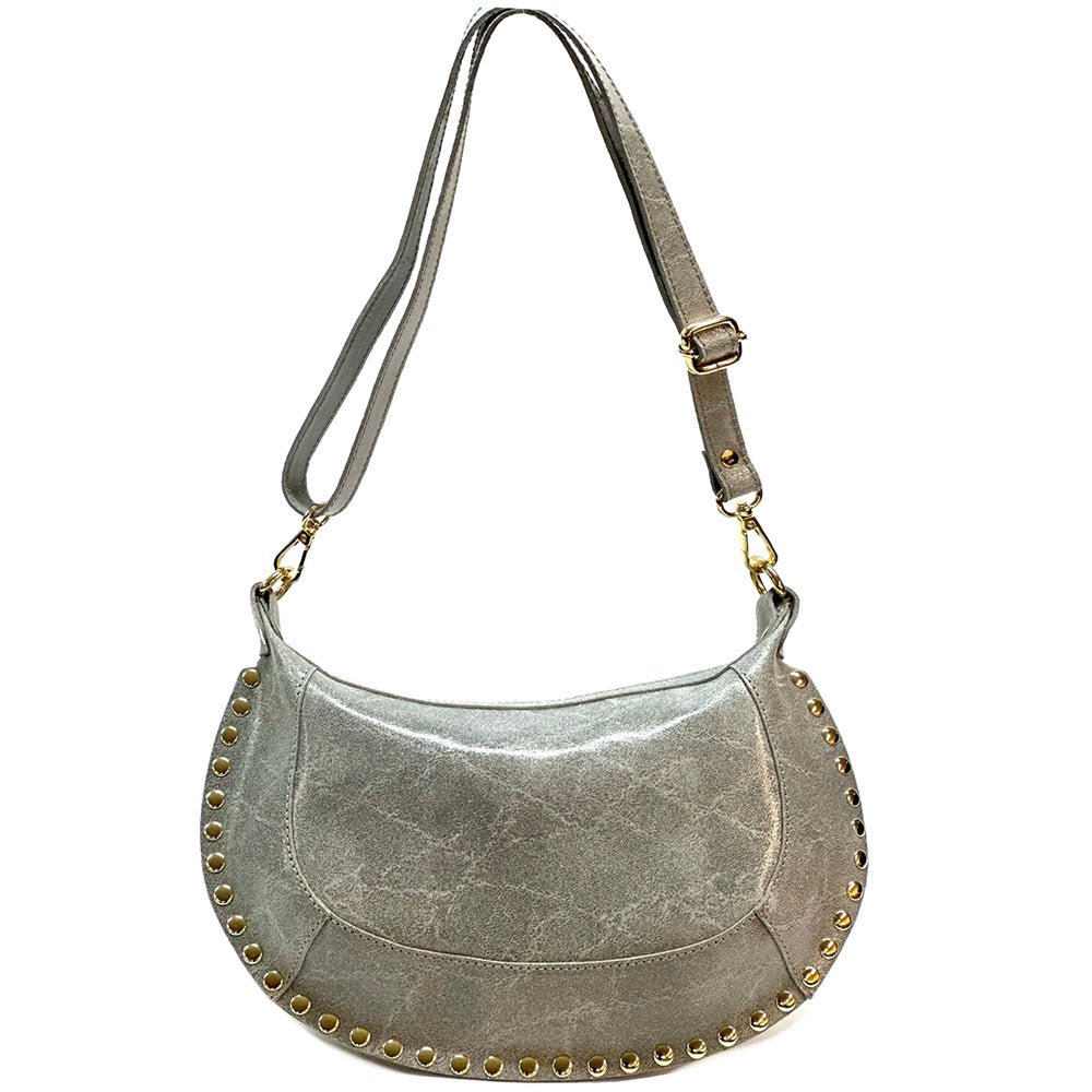 Rachele Italian Leather Crossbody Bag – Handmade in Florence - Leather Italiano