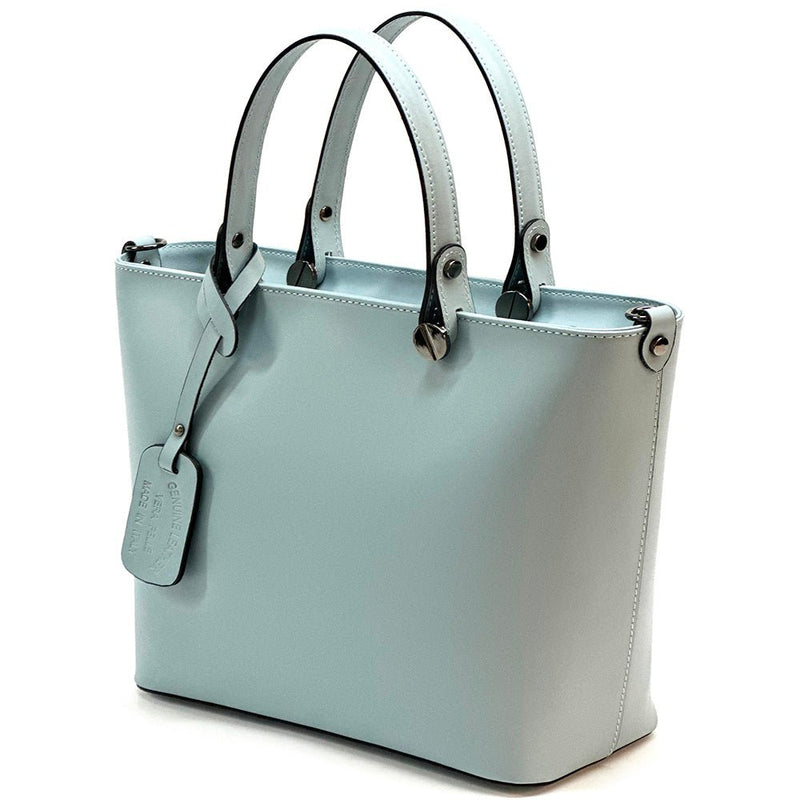 Raffaella Italian Leather Tote Bag – Spacious Everyday Work & Shopping Bag - Leather Italiano