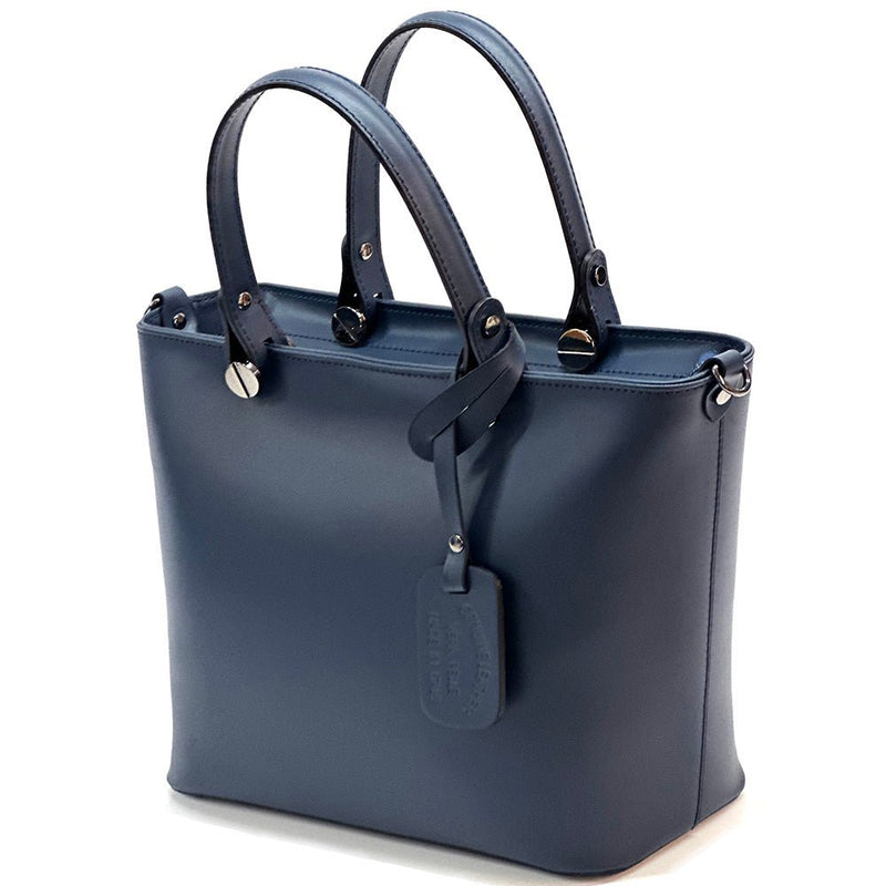 Raffaella Italian Leather Tote Bag – Spacious Everyday Work & Shopping Bag - Leather Italiano