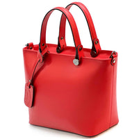 Raffaella Italian Leather Tote Bag – Spacious Everyday Work & Shopping Bag - Leather Italiano