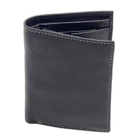 Raviero Cow Leather Vertical Wallet - Leather Italiano