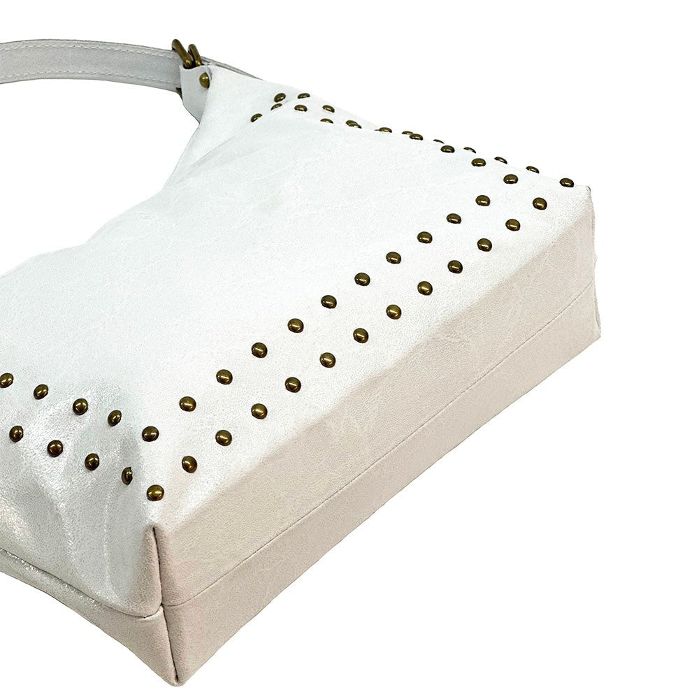 Riviera Italian Leather Shoulder Bag - Leather Italiano