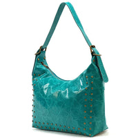 Riviera Italian Leather Shoulder Bag - Leather Italiano