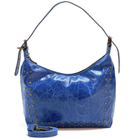 Riviera Italian Leather Shoulder Bag - Leather Italiano