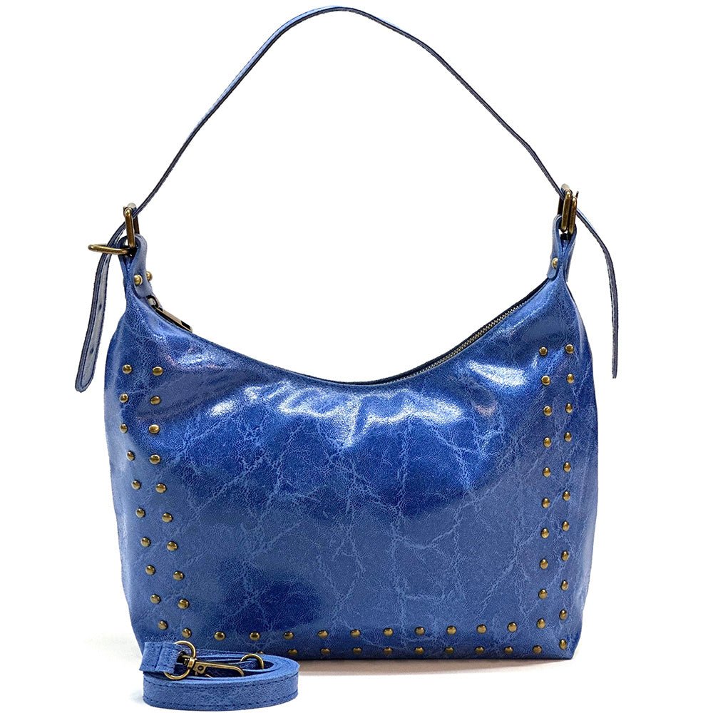 Riviera Italian Leather Shoulder Bag - Leather Italiano