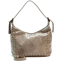 Riviera Italian Leather Shoulder Bag - Leather Italiano