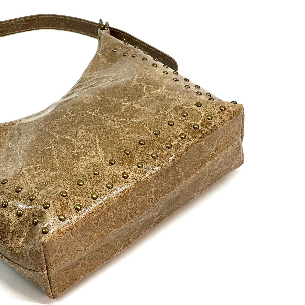 Riviera Italian Leather Shoulder Bag - Leather Italiano