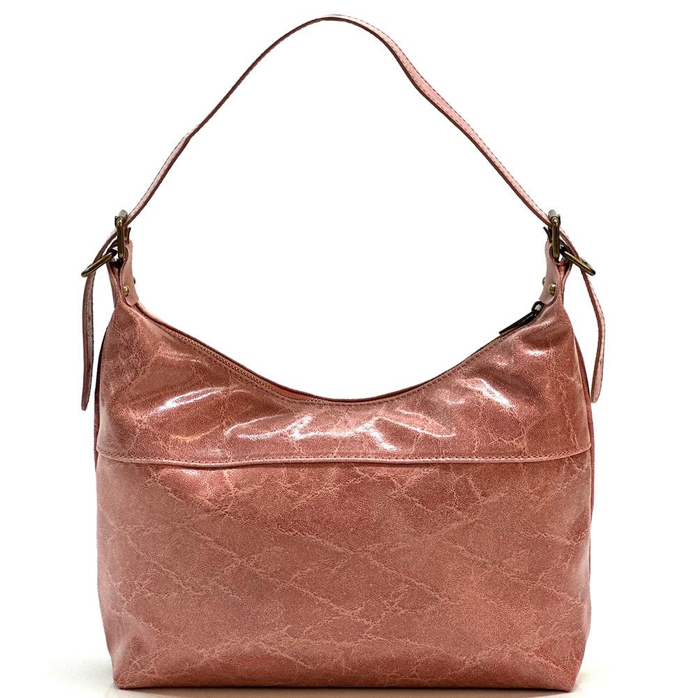 Riviera Italian Leather Shoulder Bag - Leather Italiano
