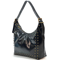 Riviera Italian Leather Shoulder Bag - Leather Italiano