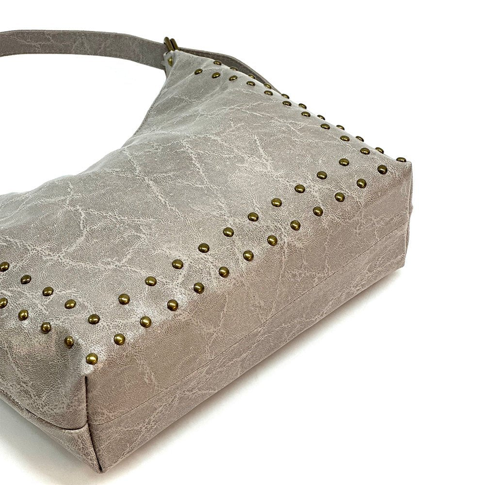 Riviera Italian Leather Shoulder Bag - Leather Italiano