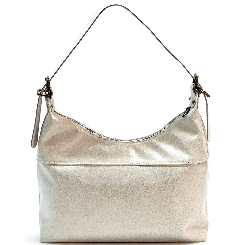 Riviera Italian Leather Shoulder Bag - Leather Italiano