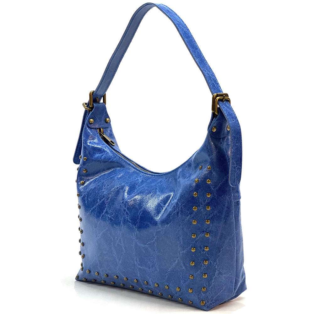 Riviera Italian Leather Shoulder Bag - Leather Italiano