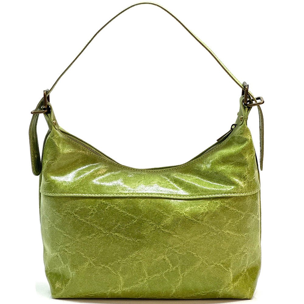 Riviera Italian Leather Shoulder Bag - Leather Italiano