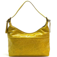 Riviera Italian Leather Shoulder Bag - Leather Italiano