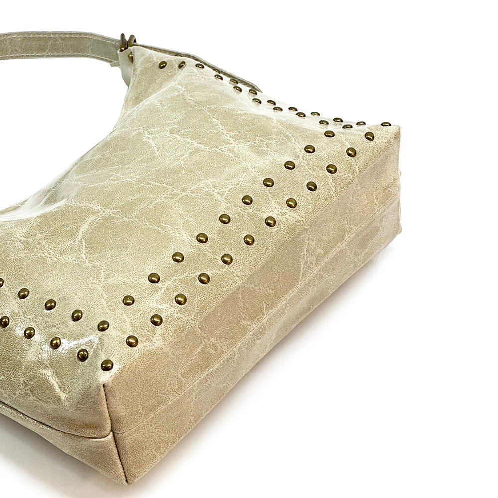 Riviera Italian Leather Shoulder Bag - Leather Italiano