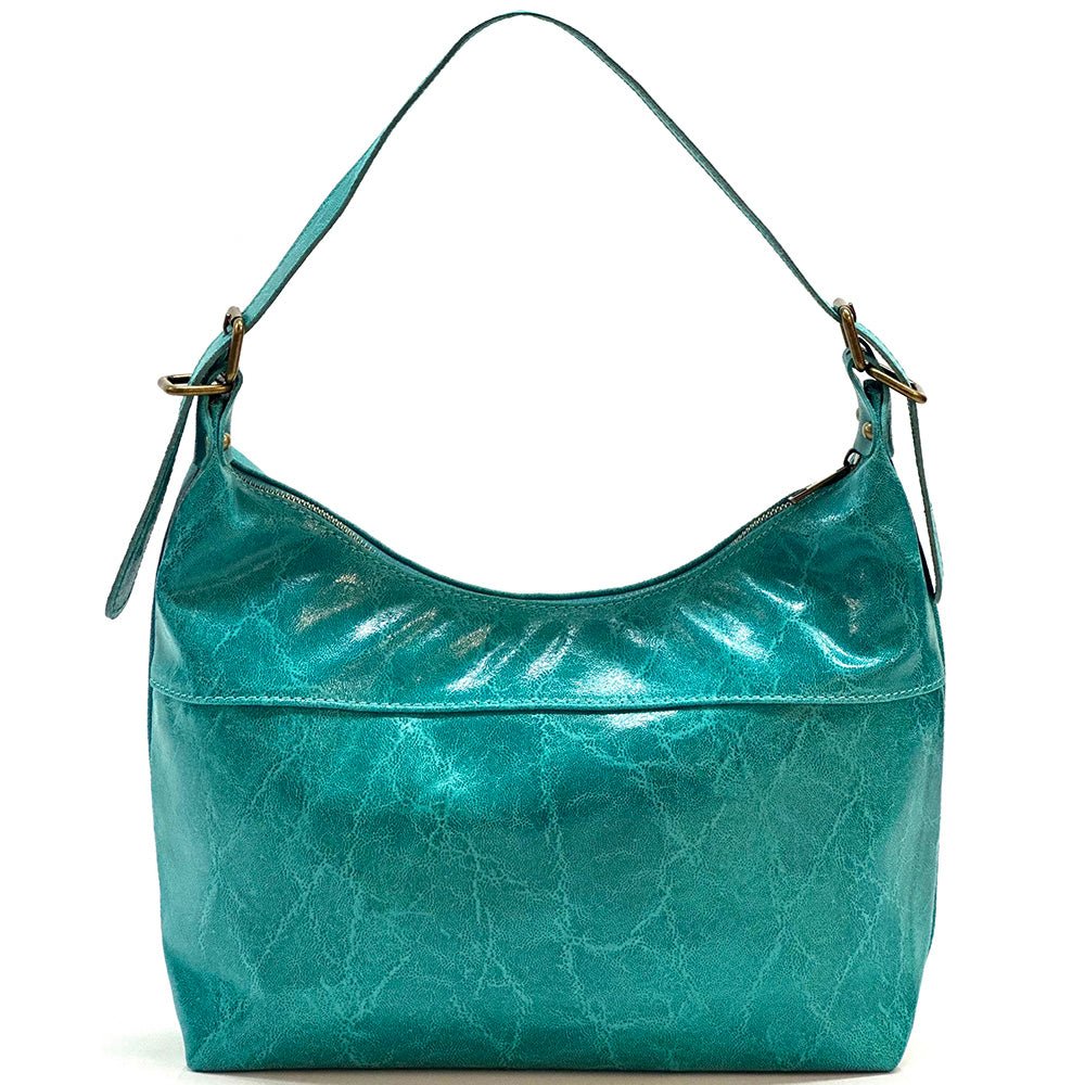 Riviera Italian Leather Shoulder Bag - Leather Italiano