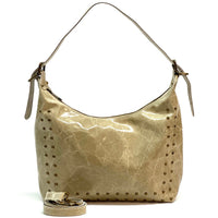 Riviera Italian Leather Shoulder Bag - Leather Italiano