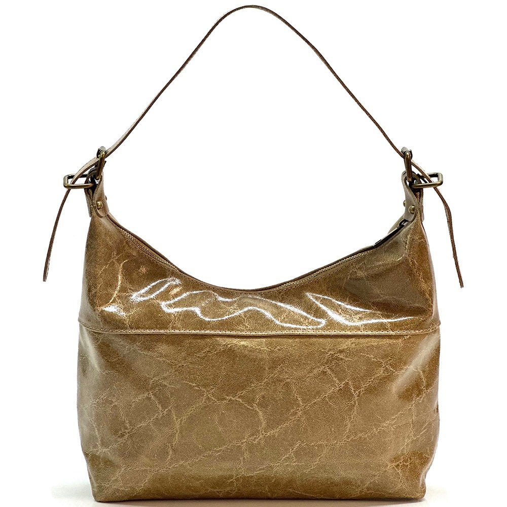 Riviera Italian Leather Shoulder Bag - Leather Italiano