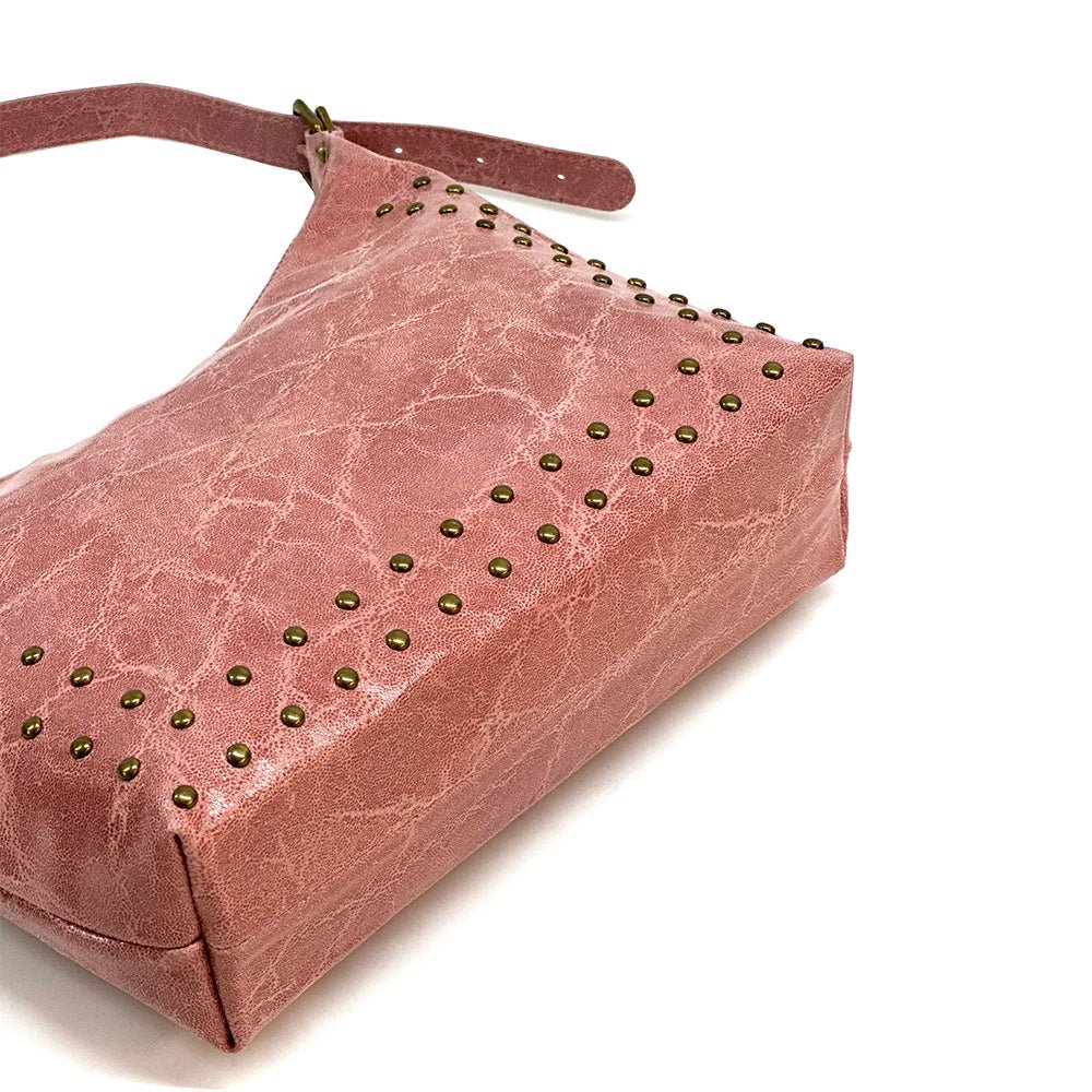 Riviera Italian Leather Shoulder Bag - Leather Italiano