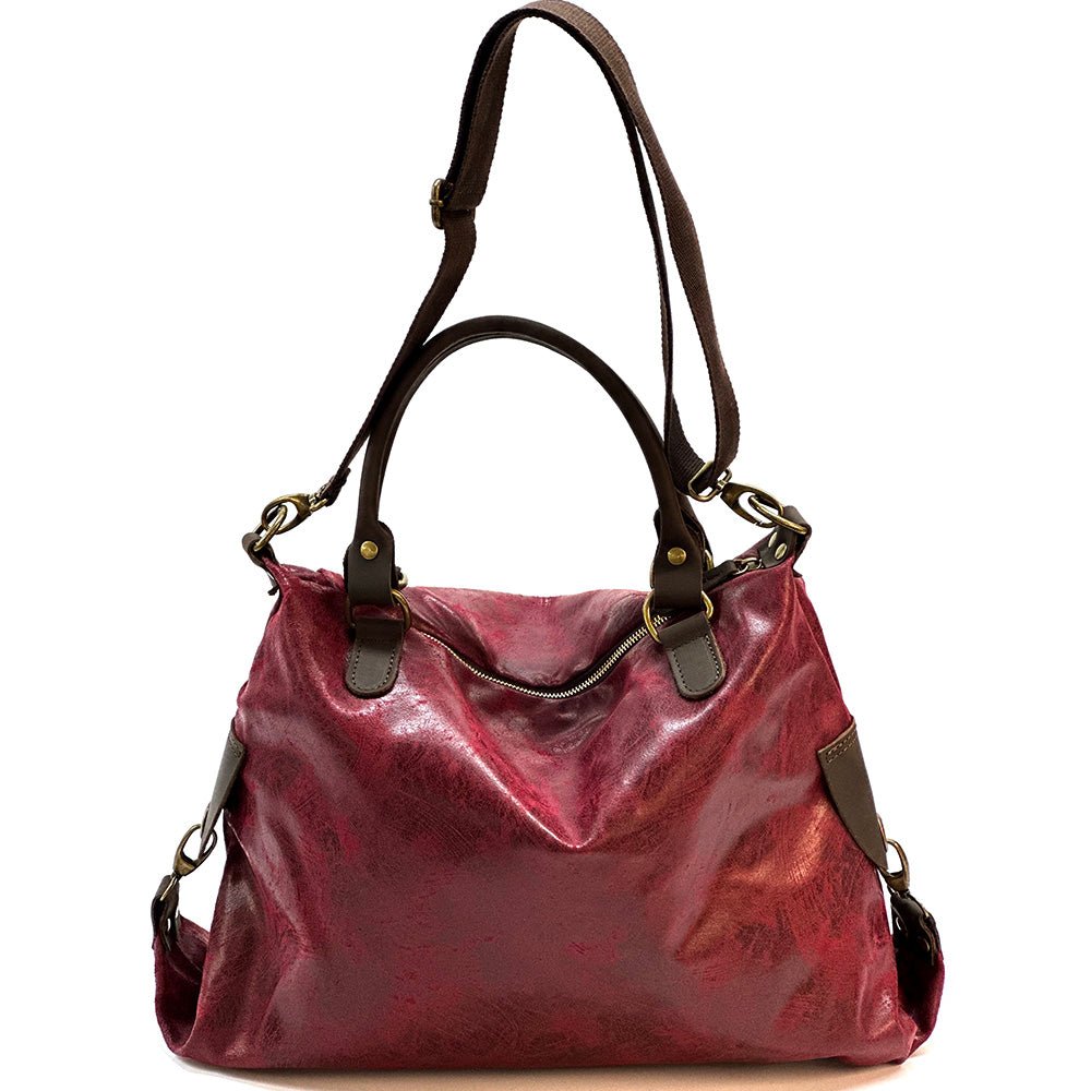 Rolando Italian Leather Bag – Unisex Durable & Versatile Carryall - Leather Italiano