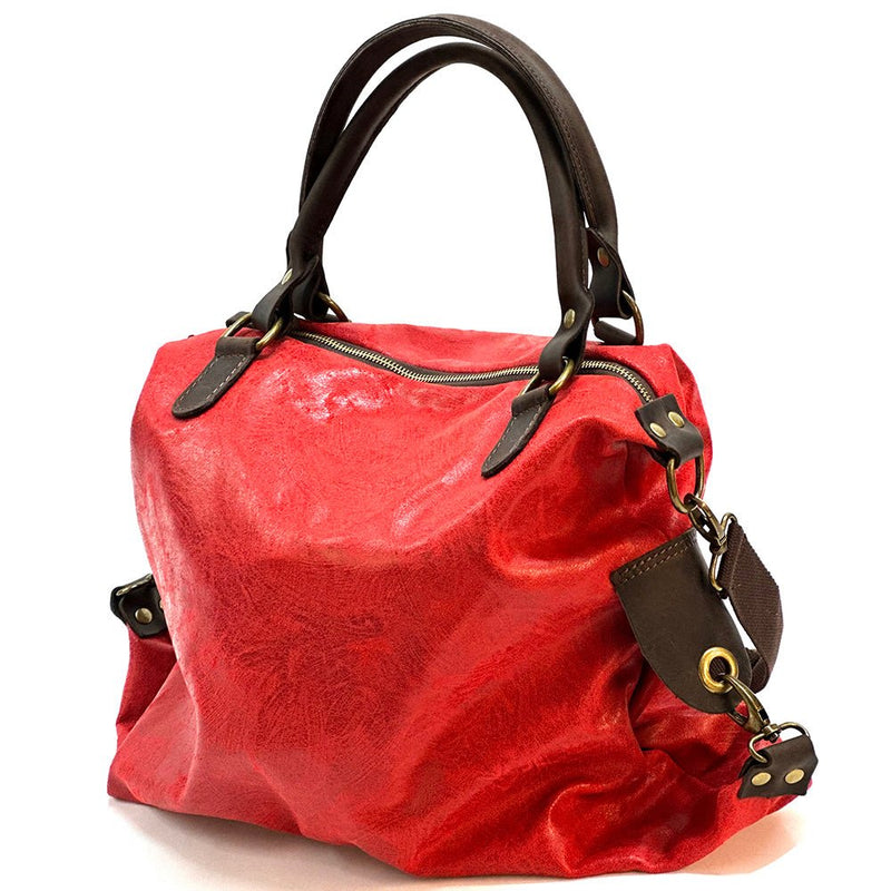 Rolando Italian Leather Bag – Unisex Durable & Versatile Carryall - Leather Italiano