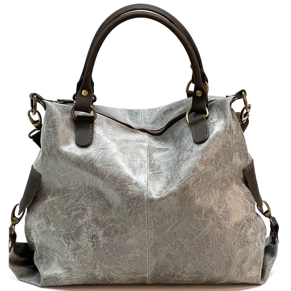 Rolando Italian Leather Bag – Unisex Durable & Versatile Carryall - Leather Italiano