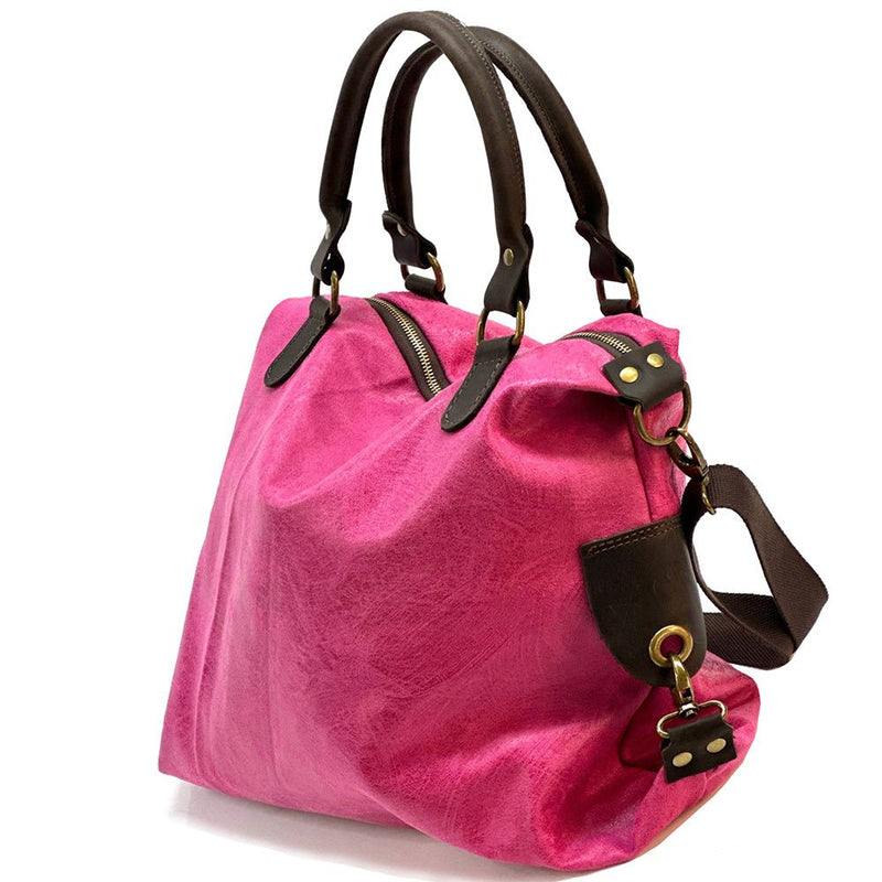 Rolando Italian Leather Bag – Unisex Durable & Versatile Carryall - Leather Italiano