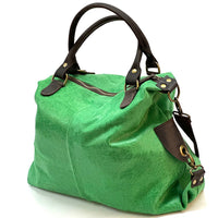 Rolando Italian Leather Bag – Unisex Durable & Versatile Carryall - Leather Italiano