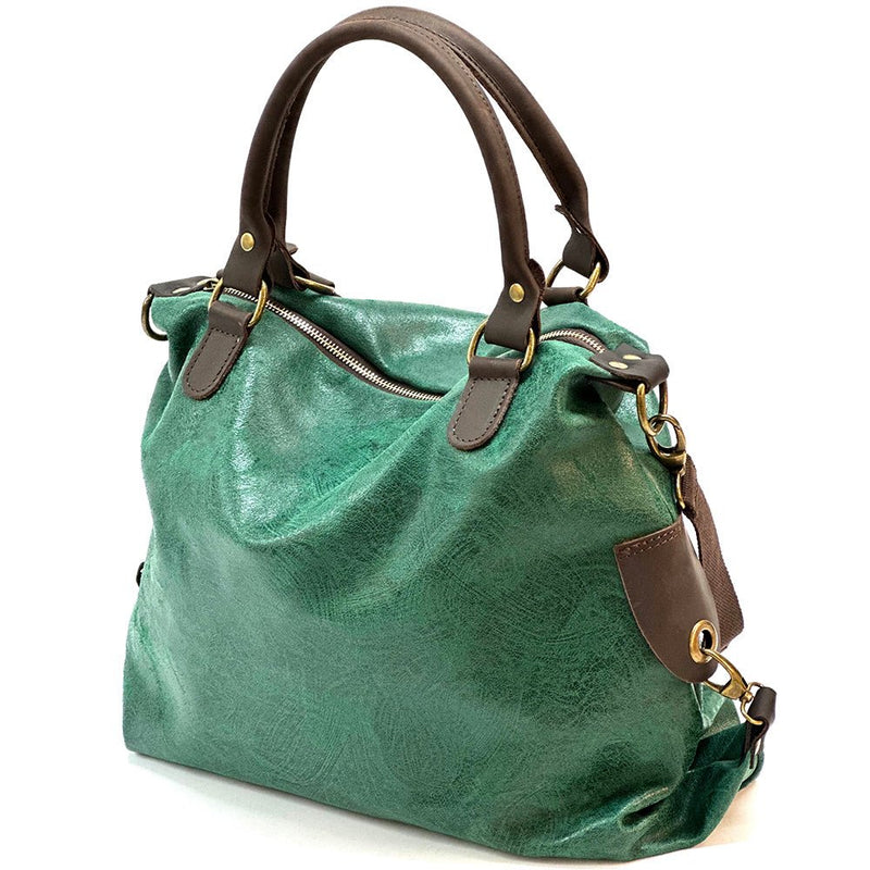 Rolando Italian Leather Bag – Unisex Durable & Versatile Carryall - Leather Italiano