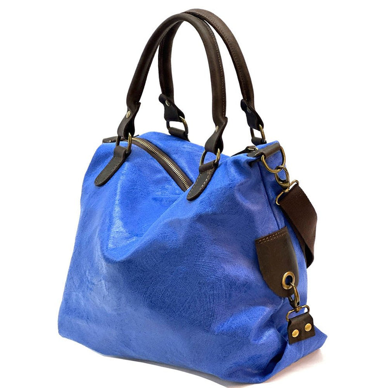 Rolando Italian Leather Bag – Unisex Durable & Versatile Carryall - Leather Italiano