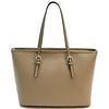 Saffiano Leather Tote - Eloisa Italian Leather Bag, Made in Florence - Leather Italiano