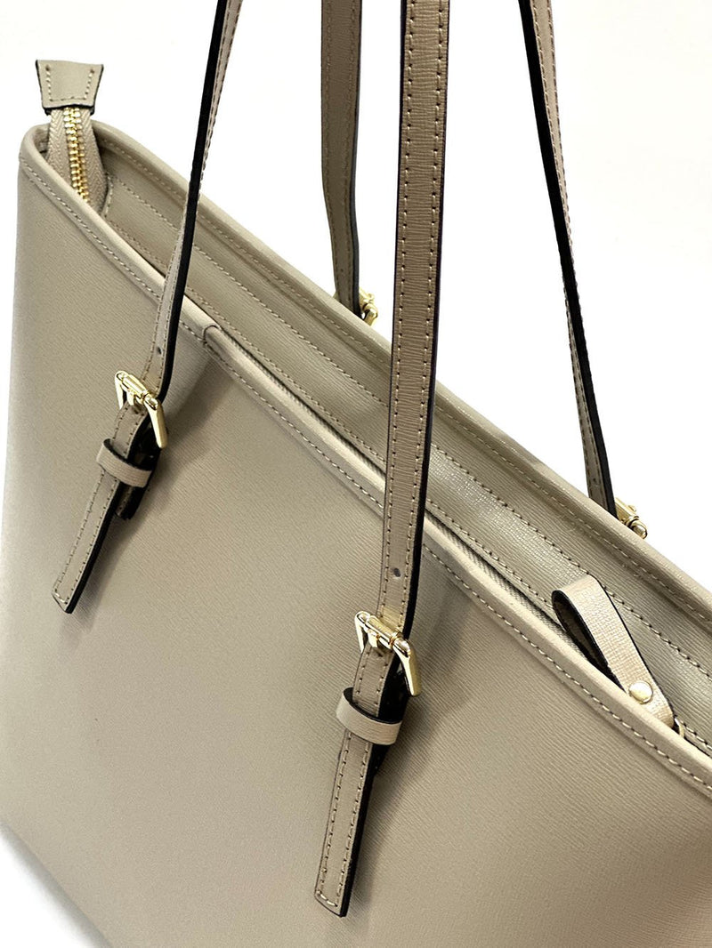 Saffiano Leather Tote - Eloisa Italian Leather Bag, Made in Florence - Leather Italiano