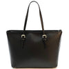 Saffiano Leather Tote - Eloisa Italian Leather Bag, Made in Florence - Leather Italiano