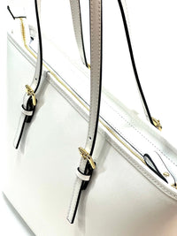 Saffiano Leather Tote - Eloisa Italian Leather Bag, Made in Florence - Leather Italiano