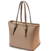 Saffiano Leather Tote - Eloisa Italian Leather Bag, Made in Florence - Leather Italiano