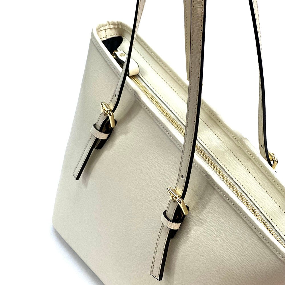 Saffiano Leather Tote - Eloisa Italian Leather Bag, Made in Florence - Leather Italiano