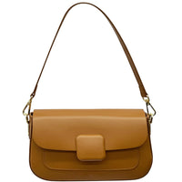 Serelia Cow Leather Shoulder and Crossbody Bag - Leather Italiano