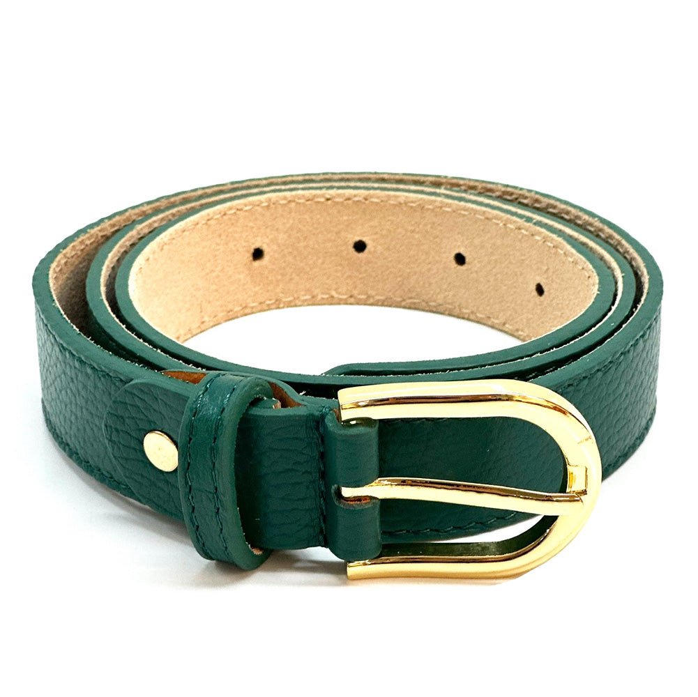 Serena 30mm Italian Leather Belt – Handmade Craftsmanship & Timeless Style - Leather Italiano