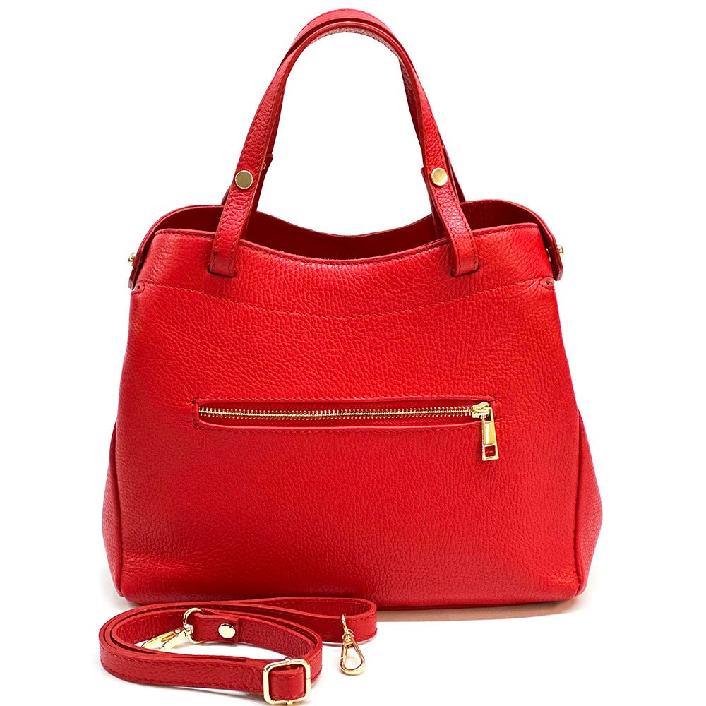 Siena Elegant Italian Leather Handbag - Leather Italiano