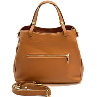 Siena Elegant Italian Leather Handbag - Leather Italiano