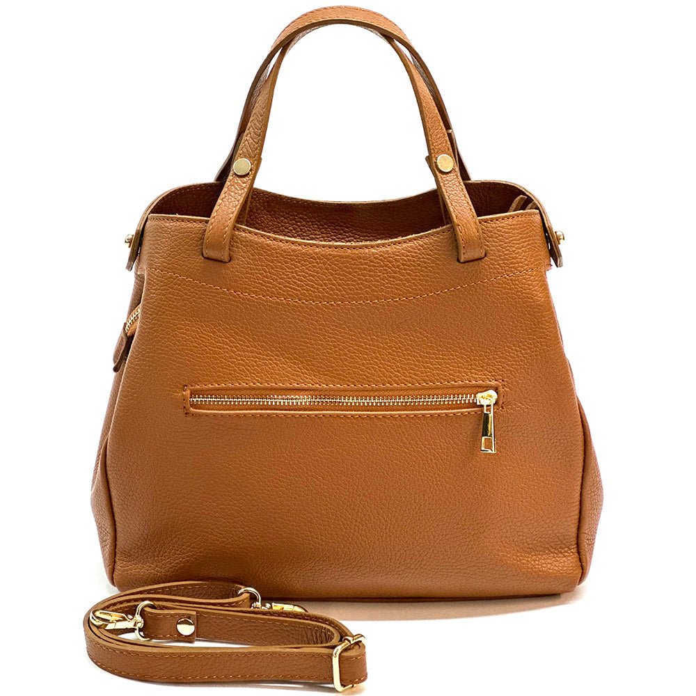 Siena Elegant Italian Leather Handbag - Leather Italiano