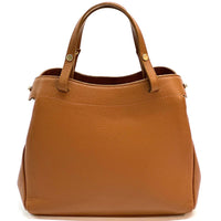 Siena Elegant Italian Leather Handbag - Leather Italiano