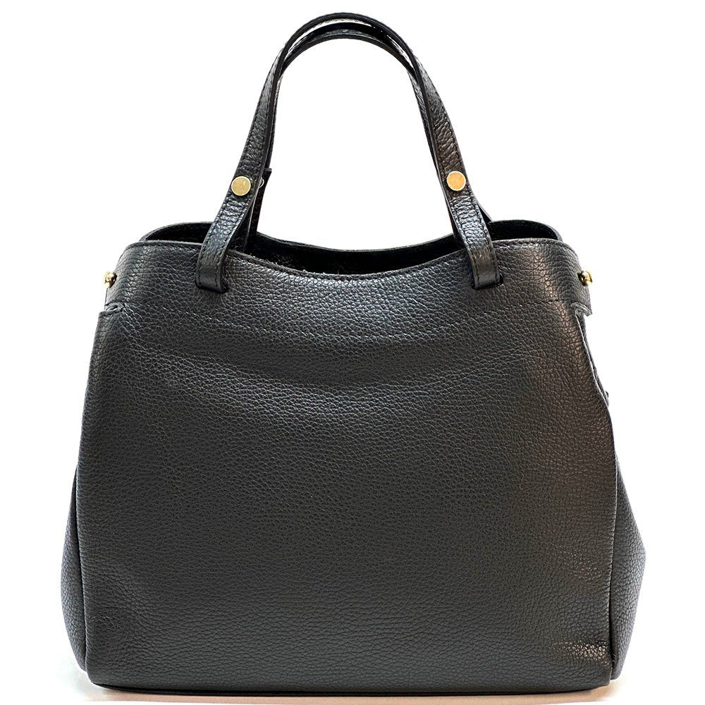 Siena Elegant Italian Leather Handbag - Leather Italiano