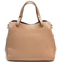 Siena Elegant Italian Leather Handbag - Leather Italiano