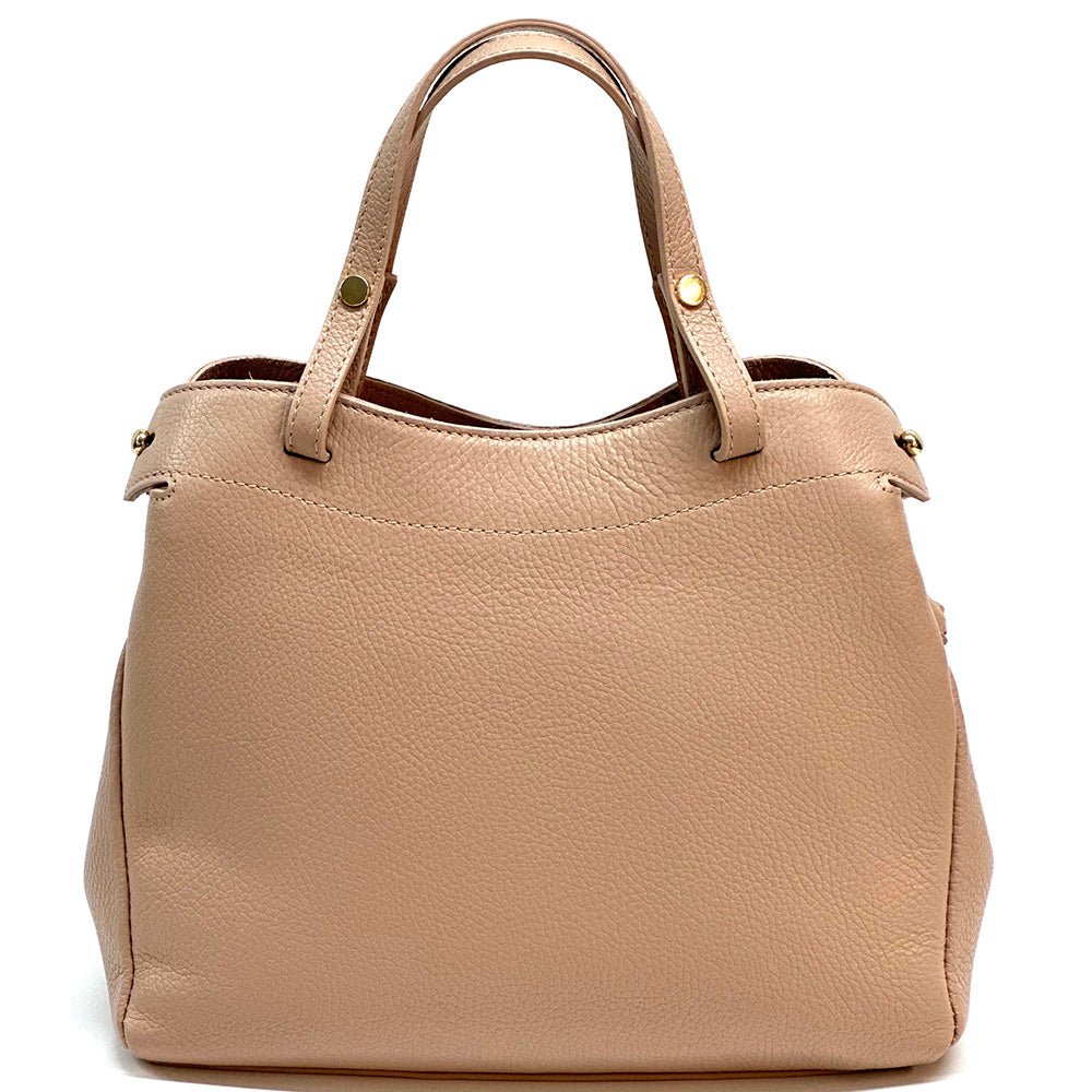 Siena Elegant Italian Leather Handbag - Leather Italiano