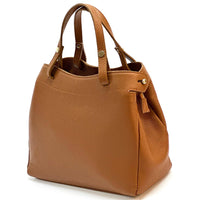 Siena Elegant Italian Leather Handbag - Leather Italiano
