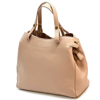 Siena Elegant Italian Leather Handbag - Leather Italiano