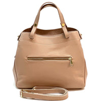 Siena Elegant Italian Leather Handbag - Leather Italiano